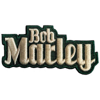 Bob Marley Woven Patch: Text Logo (Standard) BMAPAT08