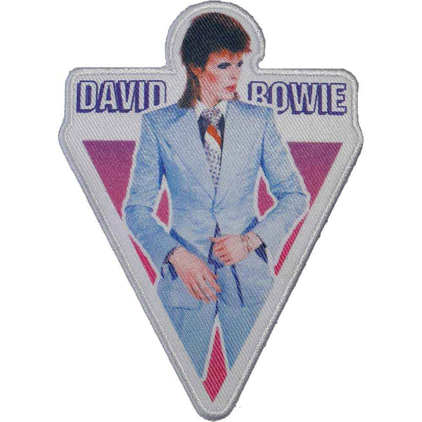 David Bowie Patch: Blue Suit BOWPAT03