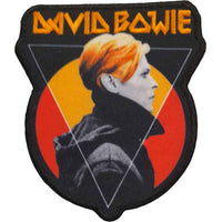 David Bowie Standard Printed Patch: Triangle BOWPAT07