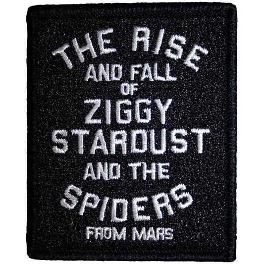 David Bowie Standard Patch: The Rise and Fall