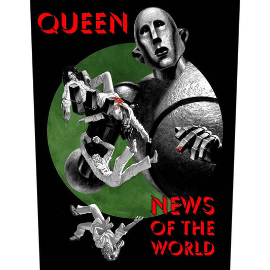 Queen - Giant Back Patch: News of the World
