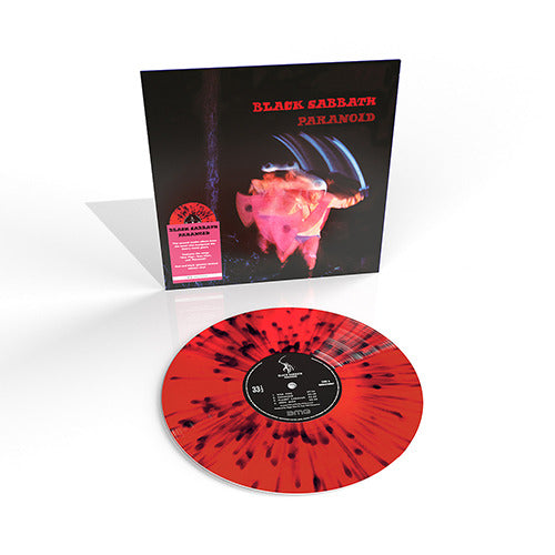 Black Sabbath - Paranoid - SPLATTER COLOURED VINYL LP