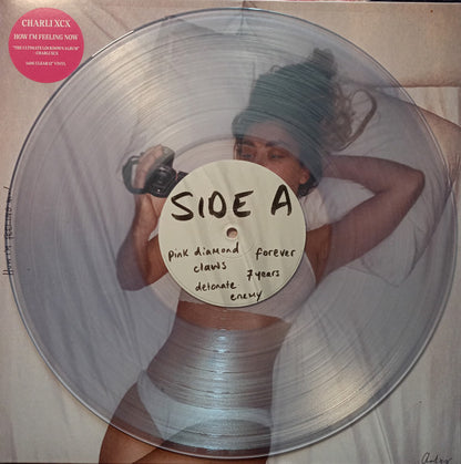 Charli XCX – How I'm Feeling Now - CLEAR VINYL LP (NEW)