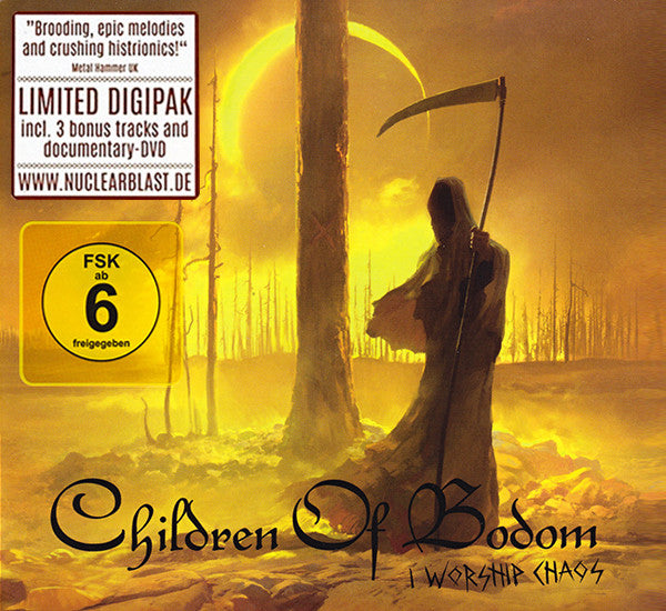 Children Of Bodom – I Worship Chaos - CD ALBUM & DVD in DIGIBOOK (used)