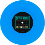 David Bowie – Heroes – BLUE COLOURED VINYL 7"