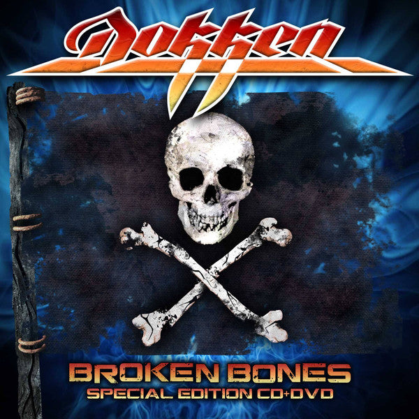 Dokken – Broken Bones - CD ALBUM & DVD SET in FOLDOUT DIGIPAK (used)