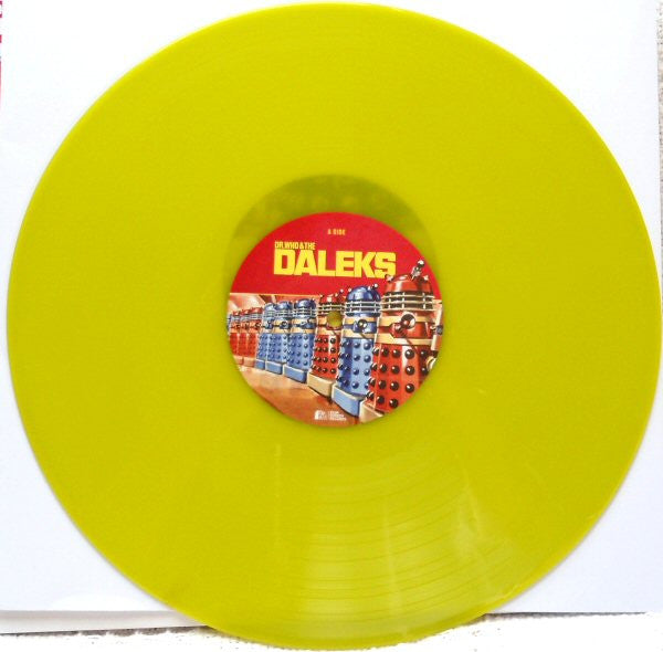 Dr. Who & The Daleks - 2 x YELLOW COLOURED VINYL LP SET (used)