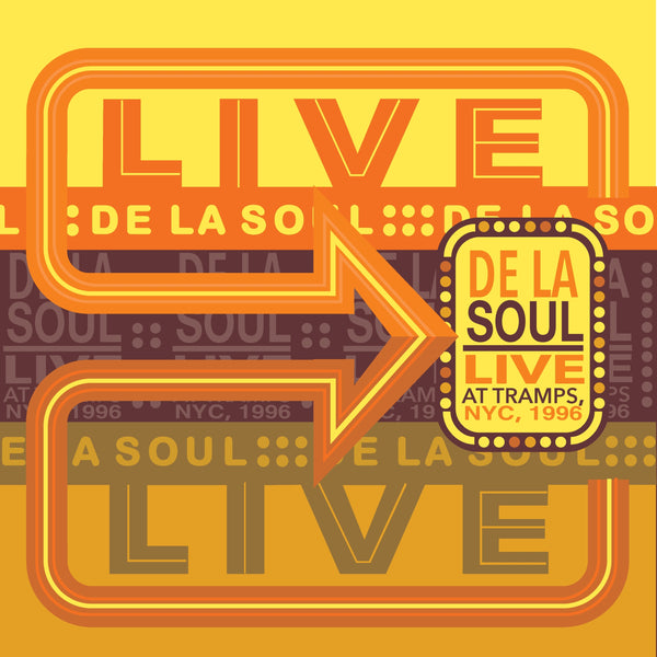 De La Soul - Live at Tramps, NYC, 1996 - TAN COLOURED VINYL LP (RSD24)