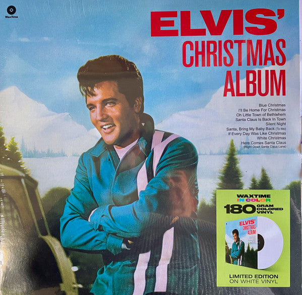 Elvis Presley – Elvis' Christmas Album - WHITE COLOURED VINYL 180 GRAM LP - NEW