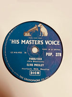 Elvis Presley – Paralyzed -78 RPM VINYL (Used)