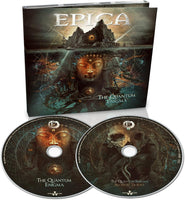 Epica – The Quantum Enigma - 2 x CD ALBUM SET in SLIPCASE with FOLDOUT DIGIPAK (used)