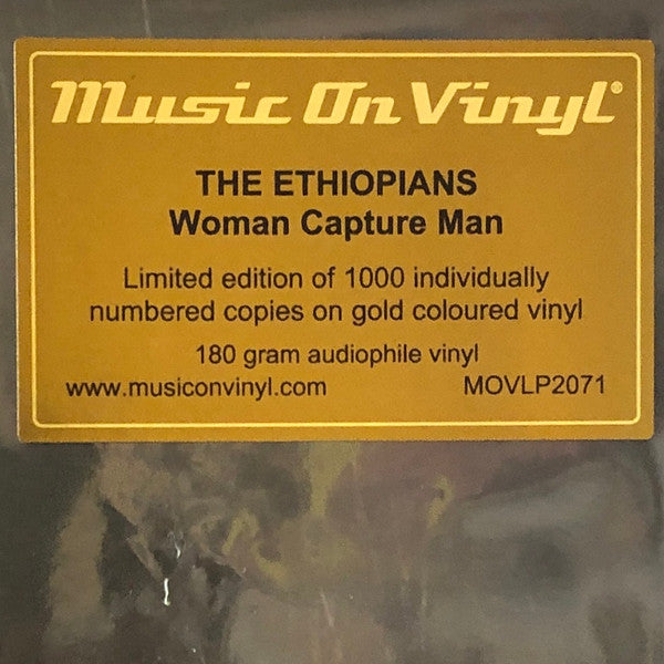 The Ethiopians – Woman Capture Man- GOLD COLOURED VINYL 180 GRAM LP