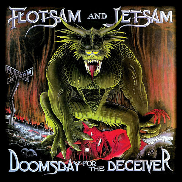 Flotsam And Jetsam ‎– Doomsday For The Deceiver - CD ALBUM & DVD SET (used)