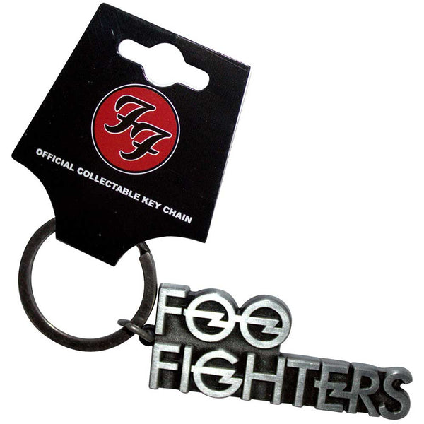 Foo Fighters Keychain: Stacked Logo FOOKEY02