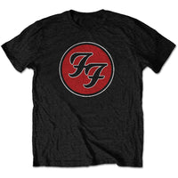 FOO FIGHTERS T-SHIRT: FF LOGO SMALL FOOTS04MB01