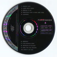 Foreigner – 4 - SACD - CD ALBUM - MOBILE FIDELITY (used)