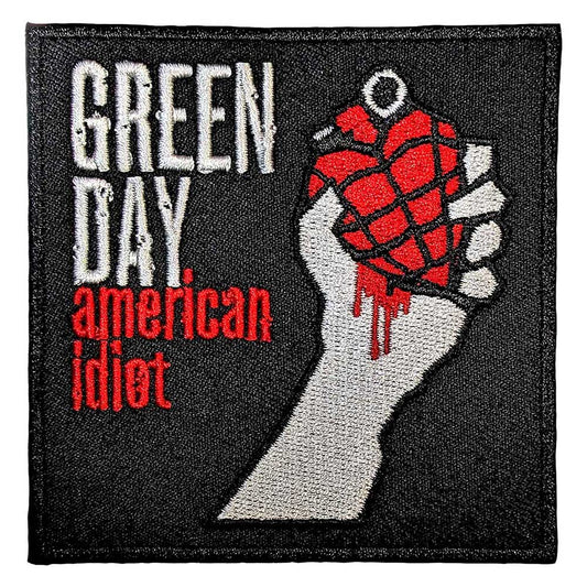 Green Day Woven Patch: American Idiot