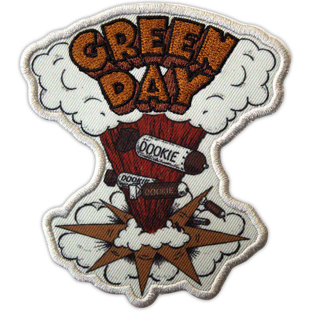 Green Day Standard Patch: Dookie Bombs