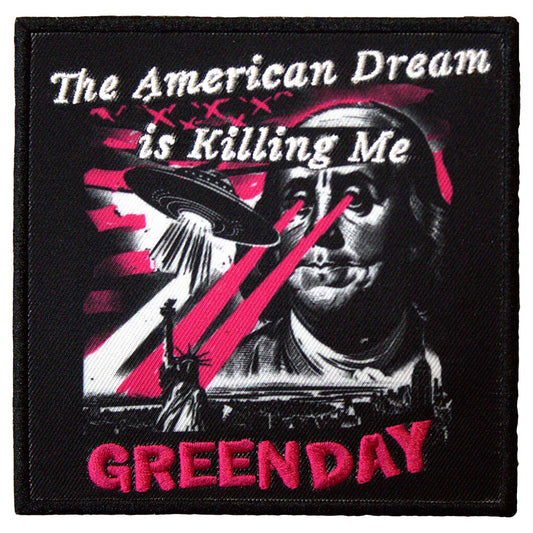 Green Day Standard Patch: American Dream