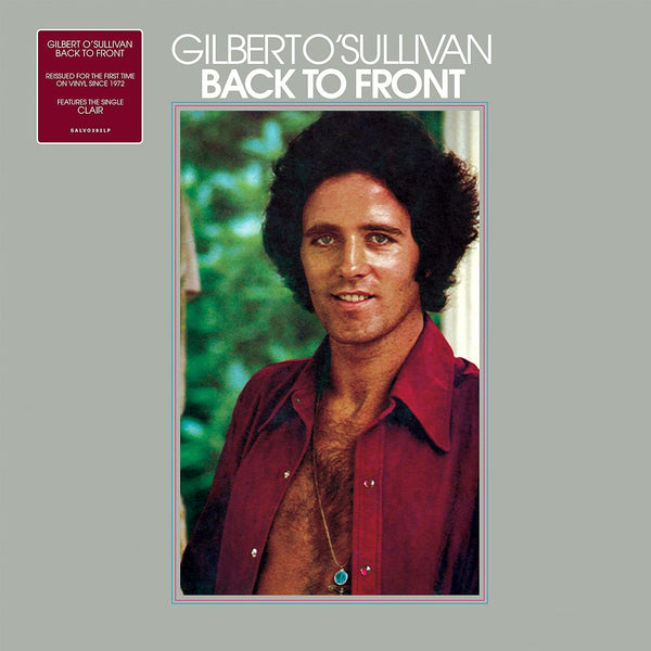 Gilbert O'Sullivan – Back To Front - VINYL LP