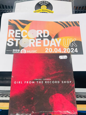 Frank Turner - Girl From The Record Shop' // 'All Night Crew' - VINYL 7" (RSD24)