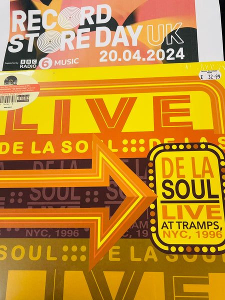 De La Soul - Live at Tramps, NYC, 1996 - TAN COLOURED VINYL LP (RSD24)