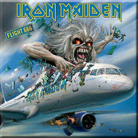 IRON MAIDEN FRIDGE MAGNET: FLIGHT 666 IMMAG05