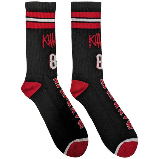 Iron Maiden Unisex Ankle Socks: Killers '81 (Black)