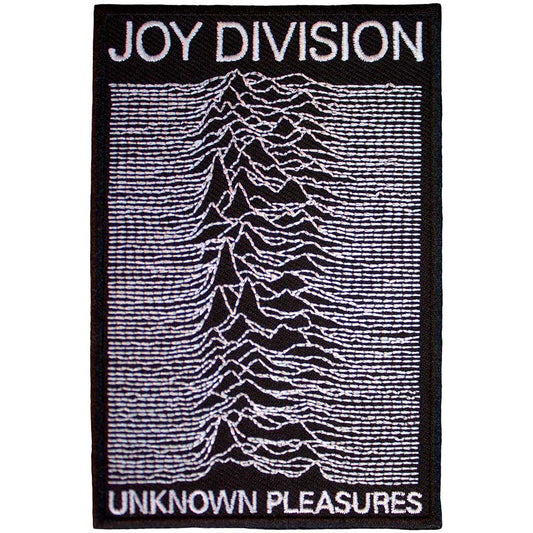 Joy Division Woven Patch: Unknown Pleasures