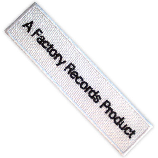 Joy Division Woven Patch: Factory Records (Standard) JDPAT04
