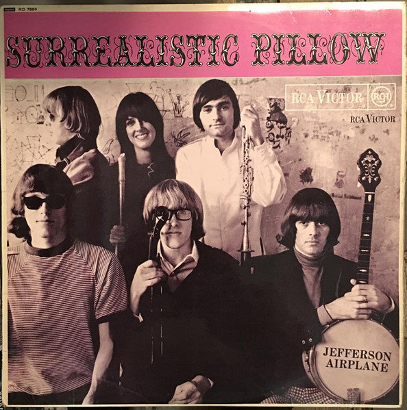 Jefferson Airplane – Surrealistic Pillow - VINYL LP - ORIGINAL MONO (used)