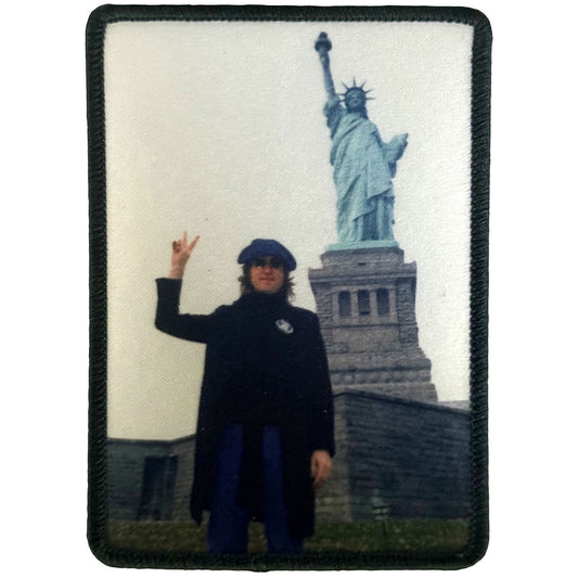 John Lennon Printed Patch: Liberty