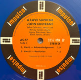 John Coltrane - A Love Supreme - COBALT BLUE COLOURED VINYL LP