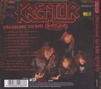 Kreator – Pleasure To Kill - CD ALBUM in DIGIBOOK (used)