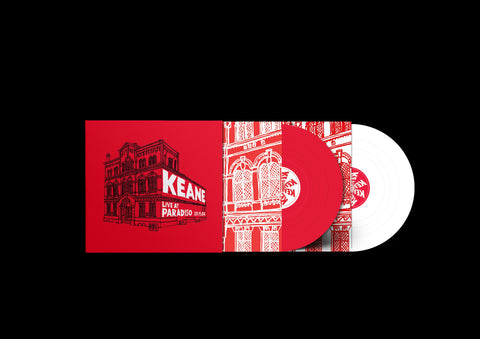 Keane - Live at Paradiso, Amsterdam - 2 x RED & WHITE COLOURED VINYL LP SET (RSD24)