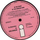 King Crimson – In The Court Of The Crimson King - ORIGINAL 1969 Pink 'i' Label VINYL LP (used)