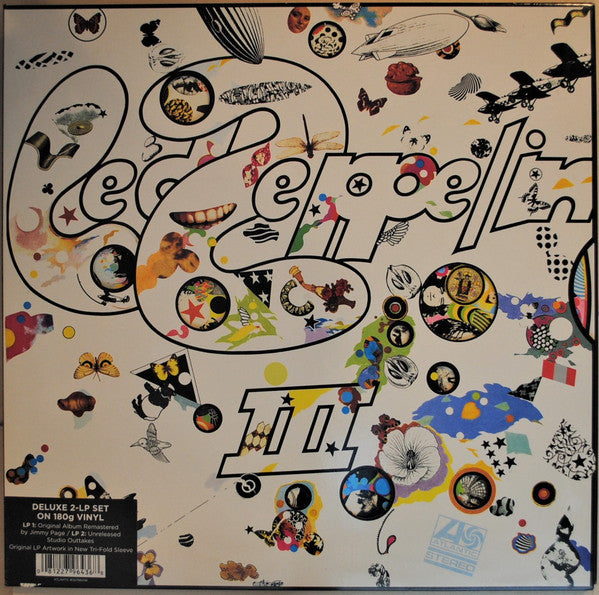 Led Zeppelin ‎– Led Zeppelin III - DELUXE 2 x 180 GRAM VINYL LP SET - NEW