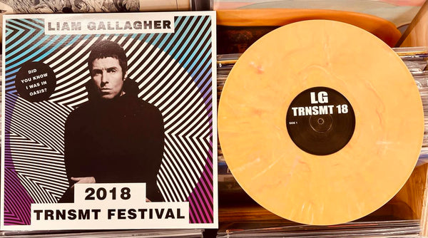 Liam Gallagher – TRNSMT Festival 2018 - ORANGE COLOURED VINYL LP (used)