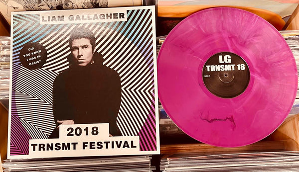 Liam Gallagher – TRNSMT Festival 2018 - MARBLED PURPLE COLOURED VINYL LP (used)