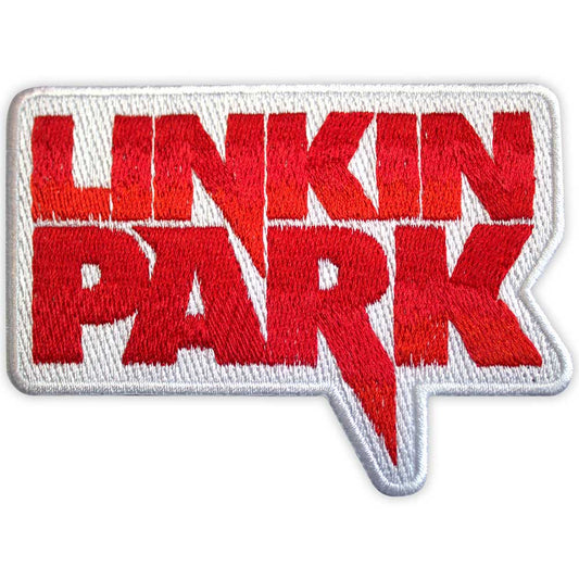 Linkin Park Woven Patch: Red Logo