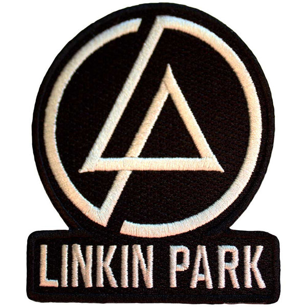 Linkin Park Woven Patch: Concentric Text Logo (Standard) LPPAT02B