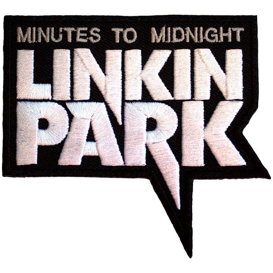Linkin Park Woven Patch: Minutes To Midnight