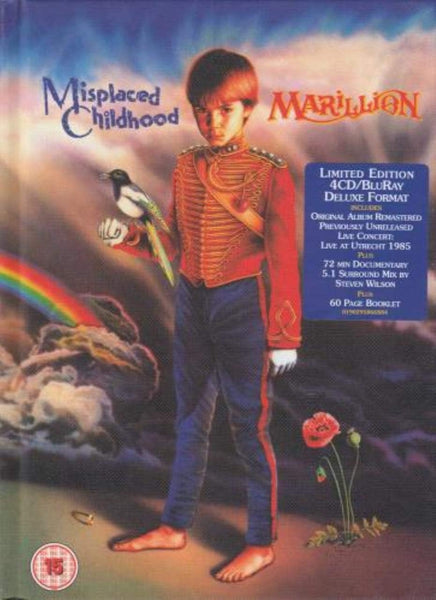 Marillion – Misplaced Childhood - 4 x CD ALBUM & BLU-RAY DELUXE SET (used)