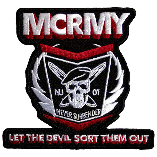 My Chemical Romance Standard Patch: MCRMY Never Surrender