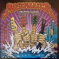 Metallica – Helping Hands... Live & Acoustic At The Masonic -  2 x MARBLED BLUE COLOURED VINYL LP SET (used)