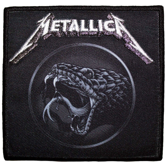 Metallica Standard Patch: Black Album Poster