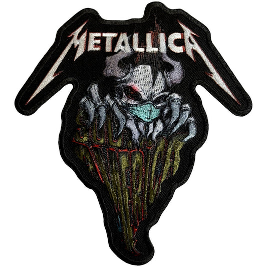 Metallica Woven Patch: Squindo South American Tour