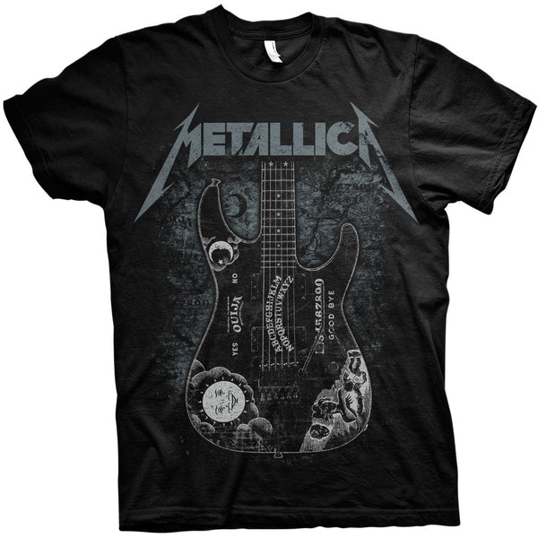 METALLICA T-SHIRT: HAMMETT OUIJA GUITAR (LARGE) METTS27MB03