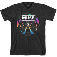 MUSE T-SHIRT: RESISTANCE MOON  LARGE MUSETS10MB03