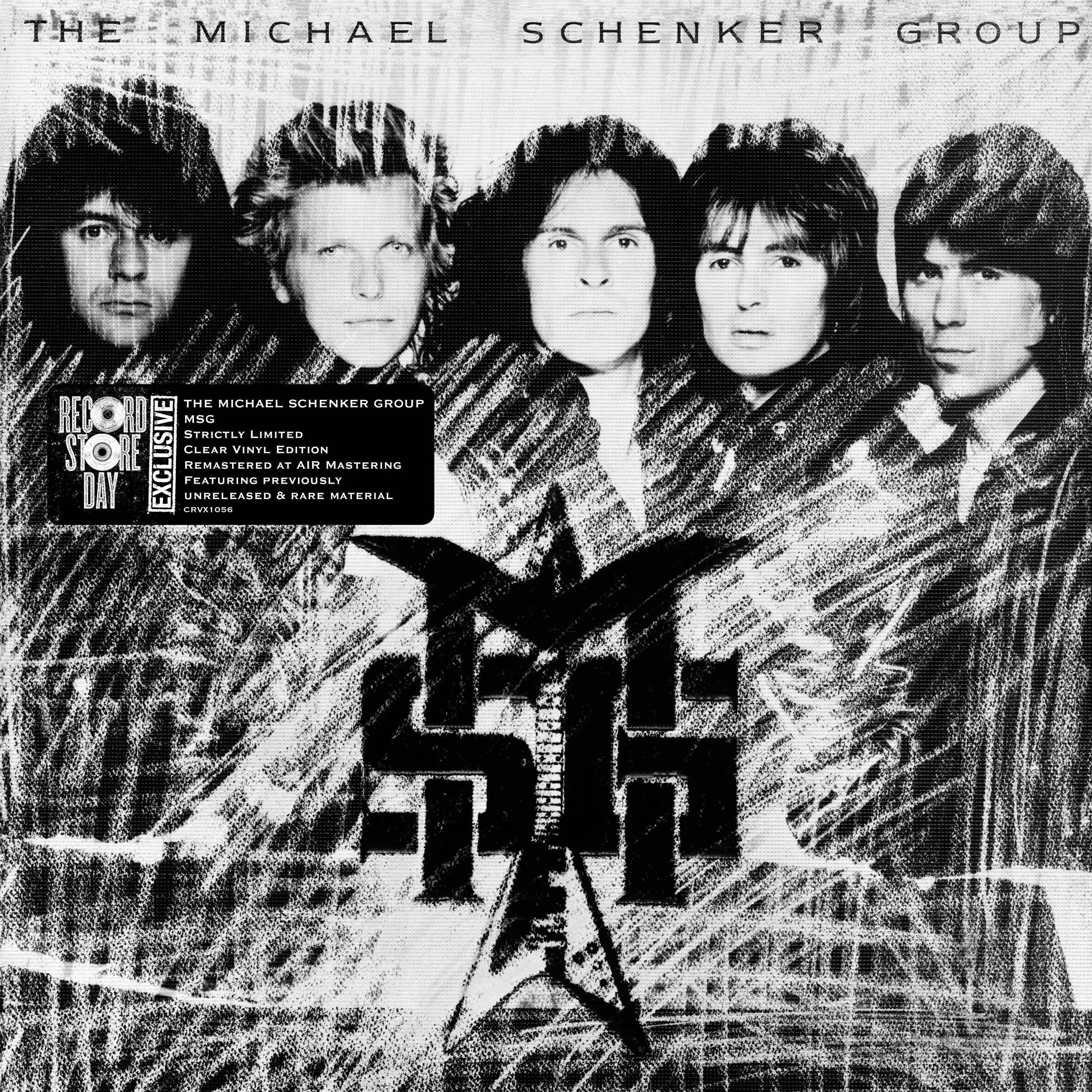 Michael Schenker Group - MSG (Expanded Edition) - 2 x CLEAR COLOURED VINYL LP SET (RSD24)